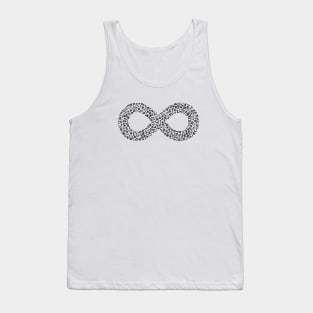 Infinity symbol black V.1 Tank Top